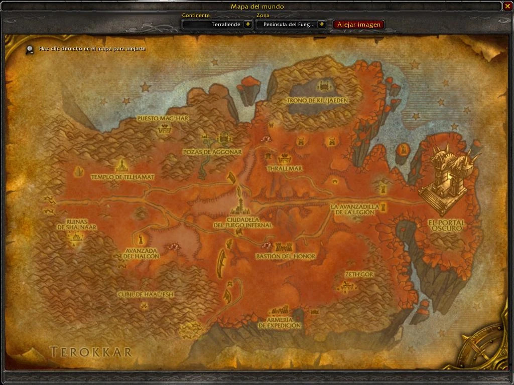 Península del Fuego Infernal